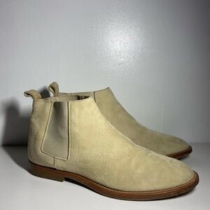 Jenni Kayne Tan Suede Ankle Booties